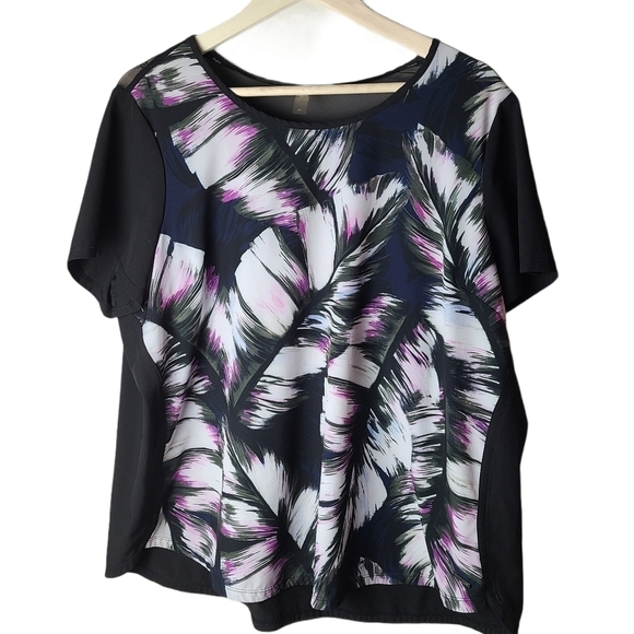 Hyba minimalist loose relaxed crew neck tee shirt ultra soft black - Picture 1 of 7